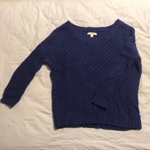 American Eagle royal blue sweater